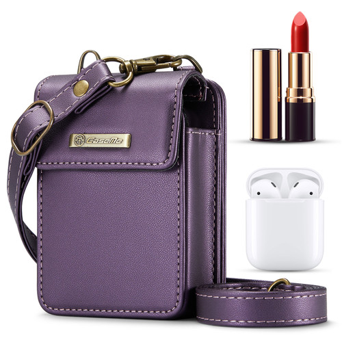 CaseMe Me50 Mini Universal Bag Apple and Samsung Headphones + Lipstick - Purple